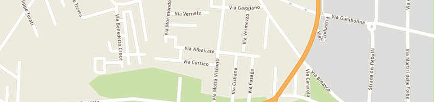 Mappa della impresa legnami rattin di rattin roberto e c snc a VIGEVANO