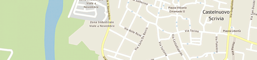 Mappa della impresa l'artigiano calzaturificio di torlasco m e c snc a CASTELNUOVO SCRIVIA