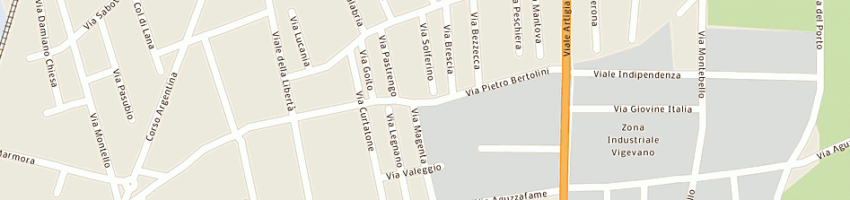 Mappa della impresa aurimetal srl a VIGEVANO