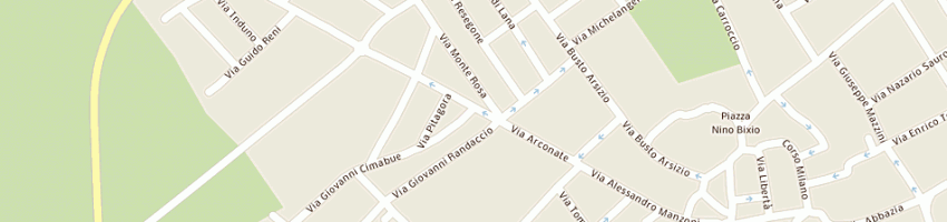 Mappa della impresa dal ben vittorio luigi a BUSTO GAROLFO