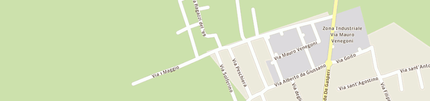 Mappa della impresa pantofolificio jole di filomeno antonio a OLGIATE OLONA