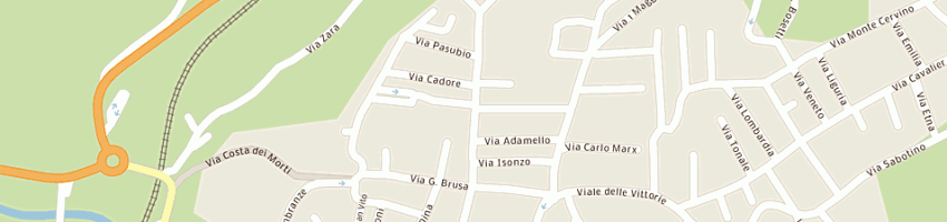 Mappa della impresa flli bernasconi di eligio e andreina bernasconi a MALNATE