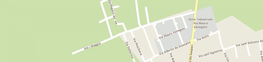 Mappa della impresa furlanetto luca falegnameria a OLGIATE OLONA