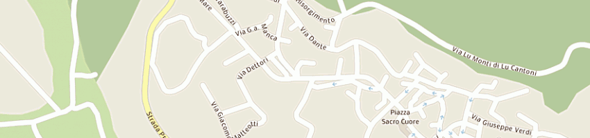 Mappa della impresa la fonte del rustico di stangoni flaviana maria a BADESI