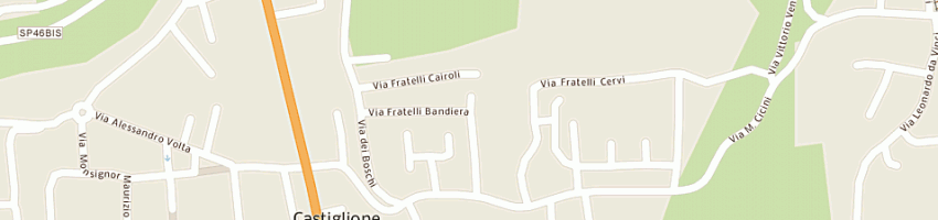 Mappa della impresa smack srl a CASTIGLIONE OLONA