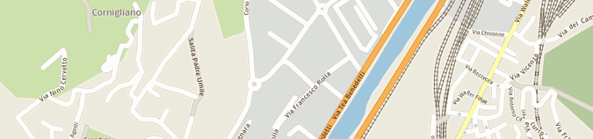 Mappa della impresa frendo sebastiano a GENOVA