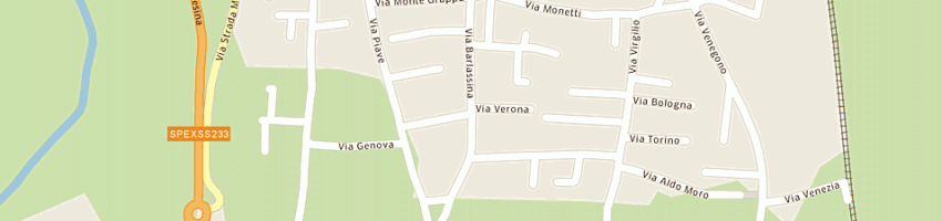 Mappa della impresa pedrotti arrigo a VEDANO OLONA