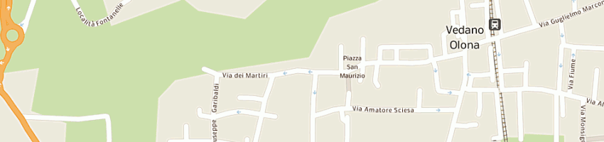 Mappa della impresa piran giuseppe a VEDANO OLONA