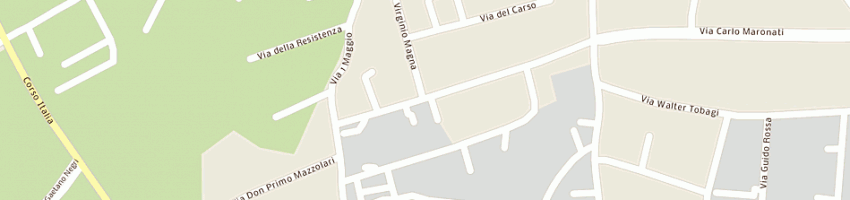 Mappa della impresa eim srl a MAGENTA