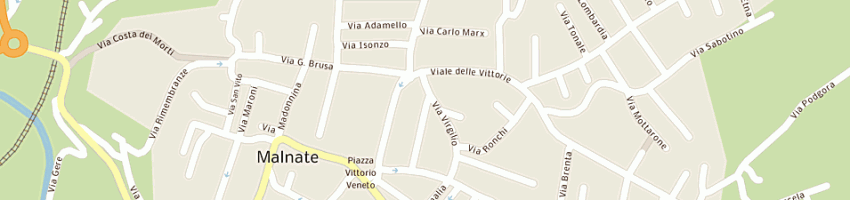 Mappa della impresa baj dario a MALNATE