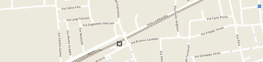 Mappa della impresa lynx shg srl a MILANO