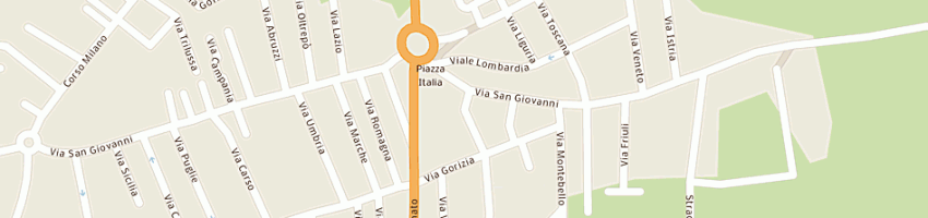 Mappa della impresa scuola materna madre anna bandi a VIGEVANO