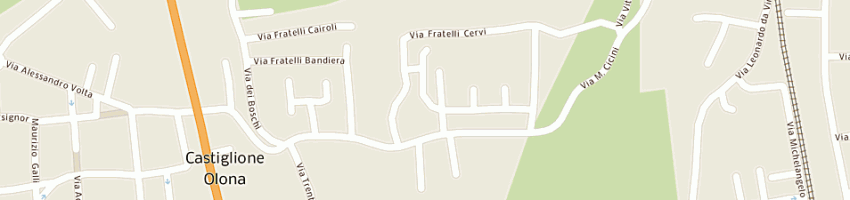 Mappa della impresa gapega sdf a VEDANO OLONA