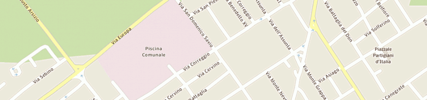 Mappa della impresa associazione tennistica bustese a BUSTO GAROLFO
