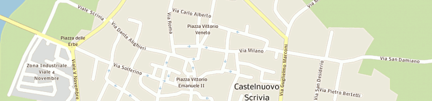 Mappa della impresa bindella giuseppe a CASTELNUOVO SCRIVIA