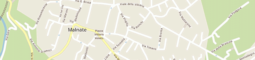 Mappa della impresa immobiliare s martino sas di croci a e c sas a MALNATE