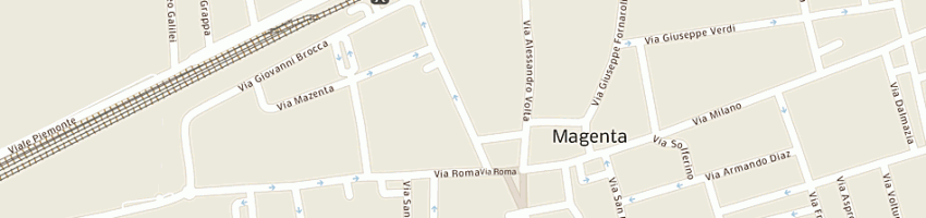 Mappa della impresa la fenice l'arte della decorazione snc a MAGENTA