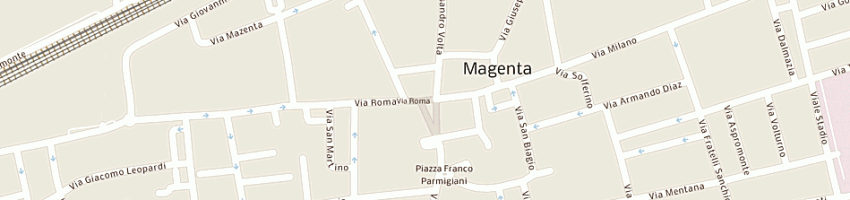 Mappa della impresa elaborazione dati ma srl a MAGENTA