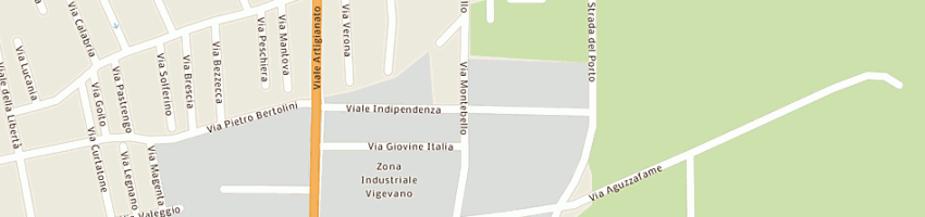 Mappa della impresa elettrotecnica bc spa a VIGEVANO