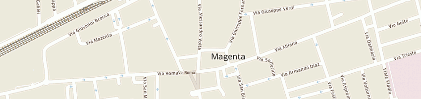 Mappa della impresa porta giuliano a MAGENTA