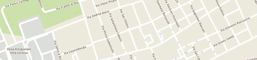 Mappa della impresa centurelli anna maria a VILLA CORTESE