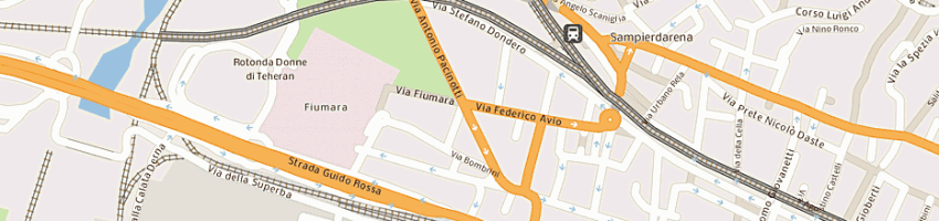 Mappa della impresa capriotti service di capriotti paolo a GENOVA