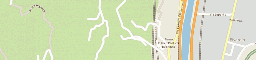 Mappa della impresa trec di cestaro michele e c snc a GENOVA