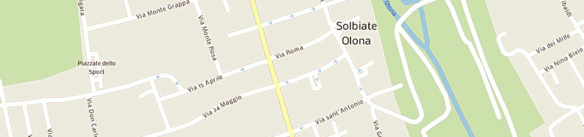 Mappa della impresa caimi giacomo a SOLBIATE OLONA