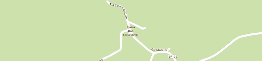 Mappa della impresa municipio a GAVAZZANA