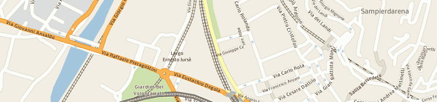 Mappa della impresa nuova ratec (snc) a GENOVA