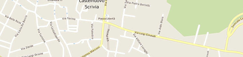 Mappa della impresa pivato luciano a CASTELNUOVO SCRIVIA