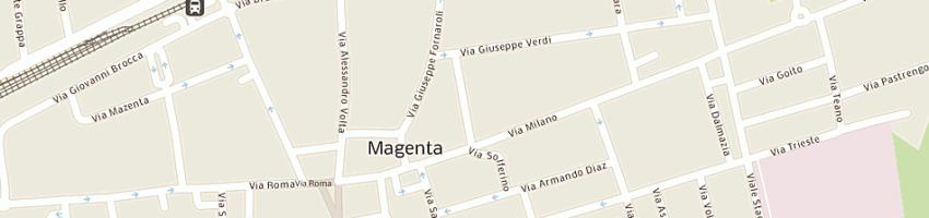Mappa della impresa meditrading srl a MAGENTA