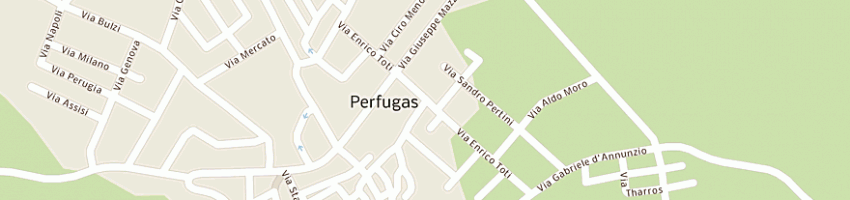 Mappa della impresa azienda unita' sanitaria locale n1 sassari a PERFUGAS