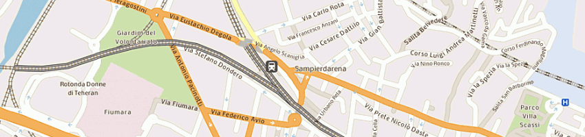 Mappa della impresa cad workshop srl a GENOVA