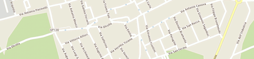 Mappa della impresa circolo arci a VILLA CORTESE