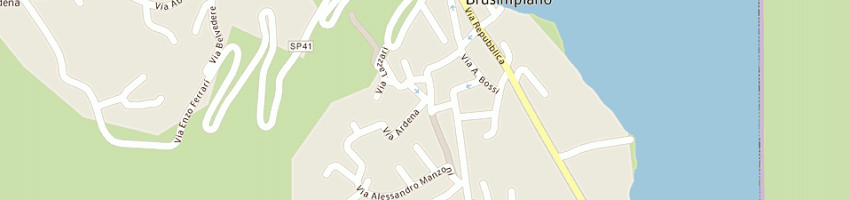 Mappa della impresa bambieri claudio a BRUSIMPIANO