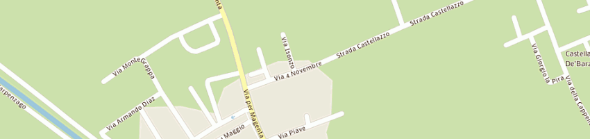 Mappa della impresa parini paolo a ROBECCO SUL NAVIGLIO
