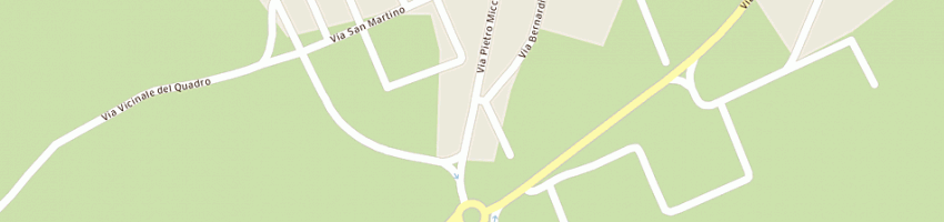 Mappa della impresa ristorante corona snc di daniela e mirco lodato e c a VILLA CORTESE