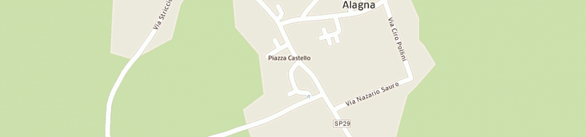 Mappa della impresa cotta ramusino giuseppe a ALAGNA