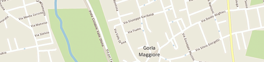 Mappa della impresa cerana osvaldo a GORLA MAGGIORE