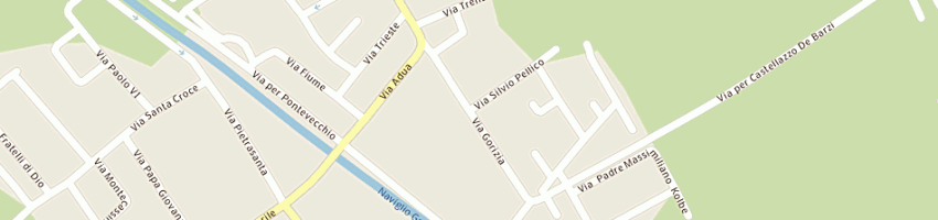 Mappa della impresa prandoni gabriele a ROBECCO SUL NAVIGLIO