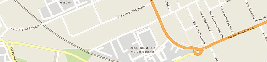 Mappa della impresa icel srl a CASTELLANZA