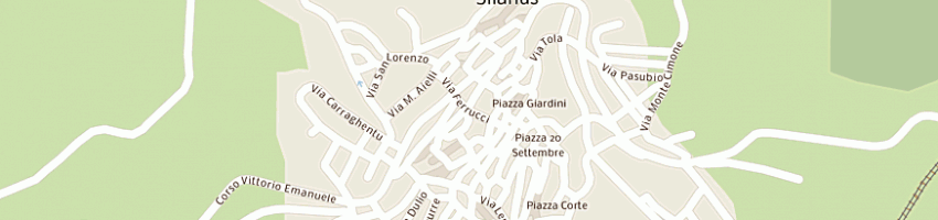 Mappa della impresa 'edilmorittu' snc di morittu giovanni e graziano a SILANUS
