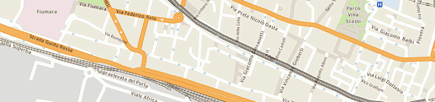 Mappa della impresa fondazione teatro dell'archivolto a GENOVA
