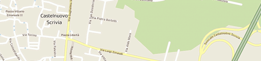 Mappa della impresa lentino francesco a CASTELNUOVO SCRIVIA