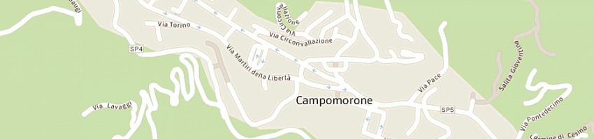 Mappa della impresa agenzia campomorone a CAMPOMORONE