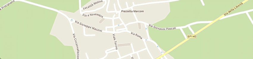Mappa della impresa stevani valerio e c(snc) a VIGNOLE BORBERA
