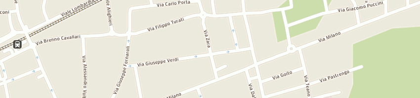 Mappa della impresa ediemme (sas) a MAGENTA