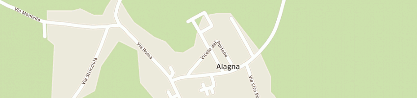 Mappa della impresa rossi giuseppe a ALAGNA
