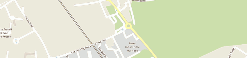 Mappa della impresa elettrochimica carrara di misto' angelo e c (sas) a MALNATE